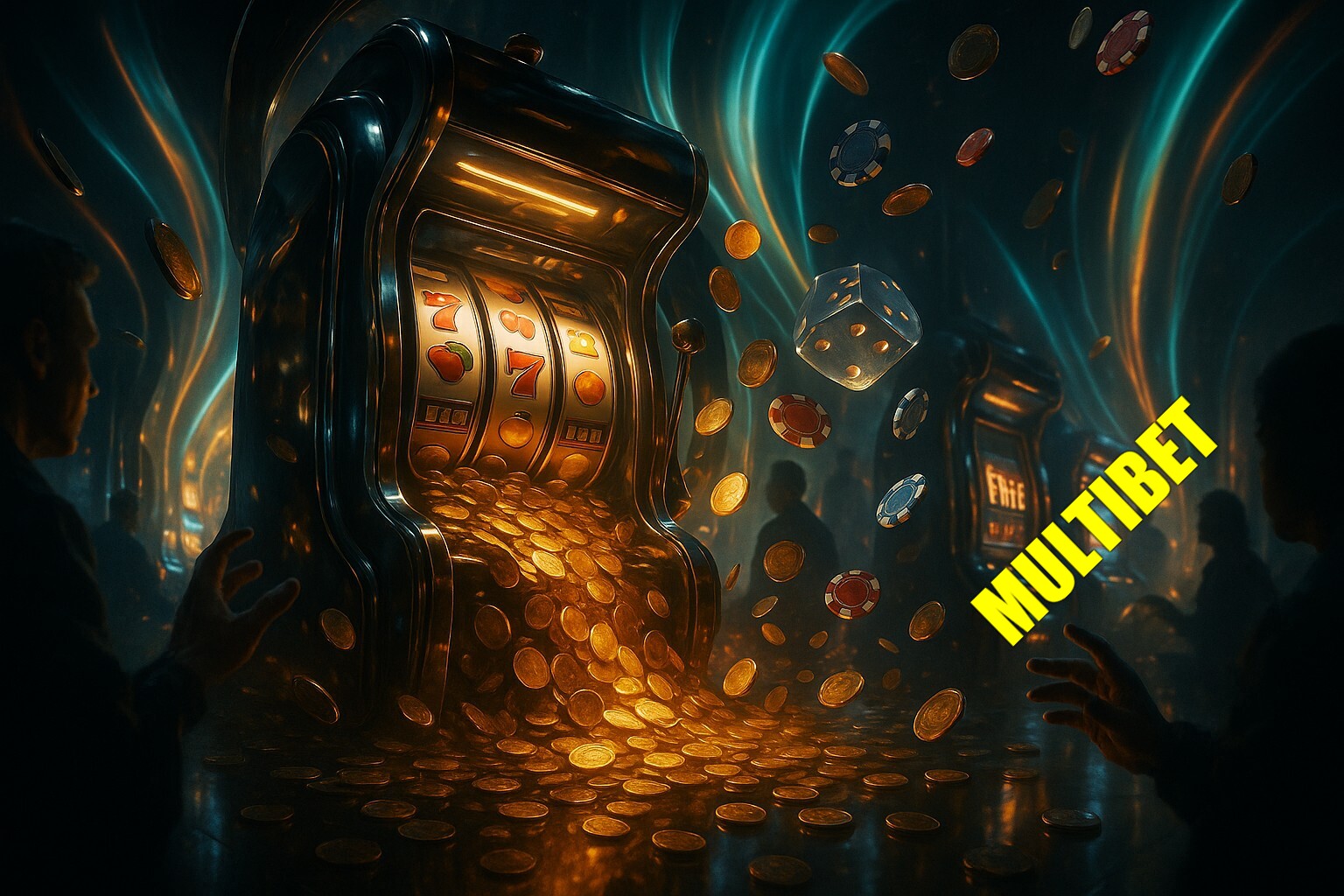 Diversos jogos de caça-níqueis
