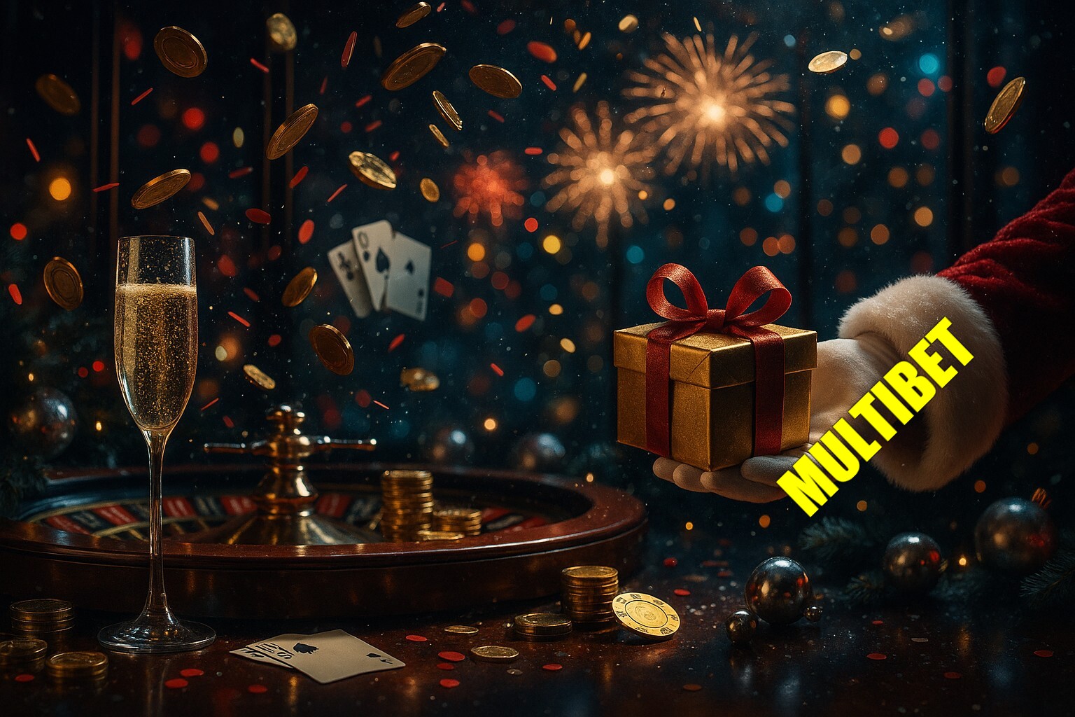 Promoções de Ano Novo no MULTIBET